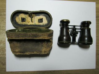 Old Opera Glasses Or Binoculars - Andrew J.  Lloyd,  Boston - Made In France