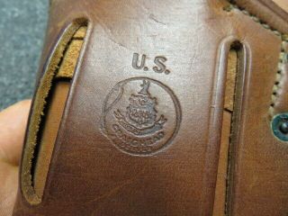 Wwii Us M1916 Holster For Colt 1911/1911a1 - Craighead - - Scarce Maker