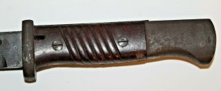 Vintage German WW2 COF 44 2884 V Carl Eickhorn Solingen Bayonet & Scabbard 3