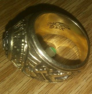 1970 Stephen F.  Austin State University 26g 10k Gold Mens Ring