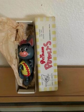 1960s Pixie And Dixie Pelham Puppets Marionettes With Boxes Hanna Barbera