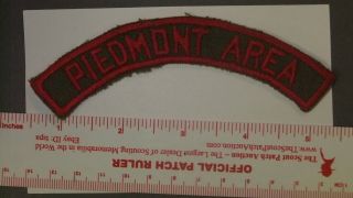 Boy Scout Piedmont Area Council Krs Va Half Strip 4123ii