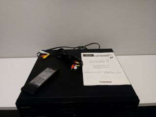Vintage Pioneer Ld - 838d Laservision Laser Disc Player W/ Remote &
