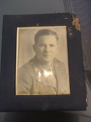 Vintage Ww2 Army Soldier Orig.  Photo Picture Album 1944 - 45 Germany Paris
