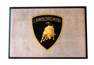 Lamborghini Badge Floor Door Mat