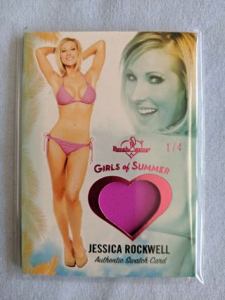 Benchwarmer 2019 40th National 2018 Girls Of Summer Swatch Jessica Rockwell 1/4
