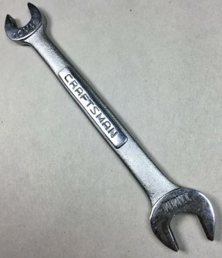 Vintage Craftsman Tools 44504 Metric Open End Wrench 10mm X 11mm - V - Series Usa