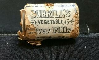 Antique Quack Medicine: Burrill 