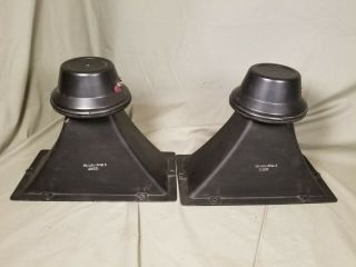 Pair Vintage Jensen Pd - 500 8 - Ohm Horn Speakers / Drivers
