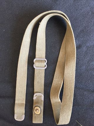 Wwii Us Army M1 Carbine Sling With C Shaped End Tab.
