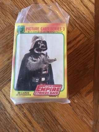 Vintage Star Wars Empire Strikes Back Topps Card Set Series 3 Complete 1980