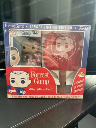 Funko Pop Movies Forrest Gump Play Like A Pro Vinyl Figure & Ping Pong Paddle