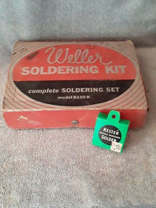 Vintage Weller Soldering Kit Model 8100k