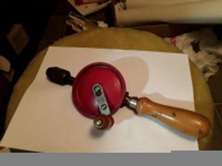 Vintage Stanley 1221 Hand Crank Drill Made In Usa