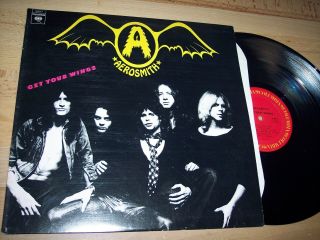 Vg,  1974 Aerosmith Get Your Wings Lp Album