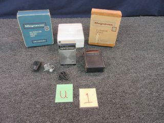 Vintage Magnavox Portable Transistor Radio Vagabond Am Fm 92 Pocket