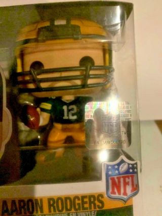 Funko Pop NFL Green Bay Packers Aaron Rodgers (Home) 30 Wave 2 Rare Vaulted 2