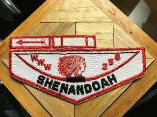 Shenandoah Lodge 258 F1a Ff First Flap,  Brotherhood Segment
