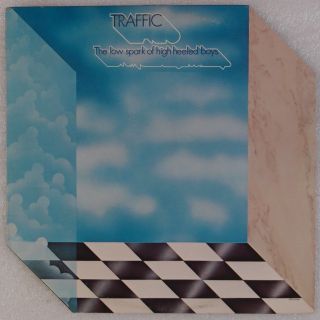 Traffic: The Low Spark Of High Heeled Boys Usa Shaped Cover Rock Lp