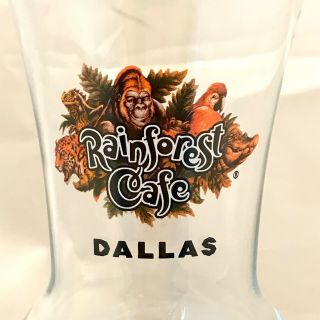 Rainforest Cafe Glass Dallas Texas Hurricane Version 2