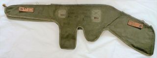 1942 Wwii Us Army Thompson M1 Smg Canvas Storage Case Or Cover