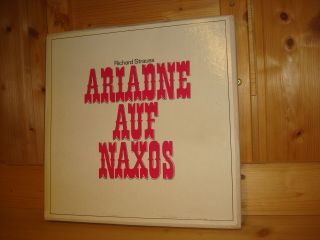 Richard Strauss Ariadne Auf Naxos Rudolf Kempe Eterna 3 Lp Box 826009 - 011 B/s Nm