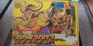Bandai Saint Seiya Vintage 1987 /gold Cloth/ Taurus Aldebaran/ Action Figure