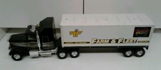 Nylint Blain’s Farm Fleet GMC 18 Wheeler Semi Truck Trailer STEEL Toy 345 - Z 1995 3