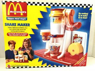 1993 Mattel Mcdonald’s Happy Meal Magic Shake Maker Cond.