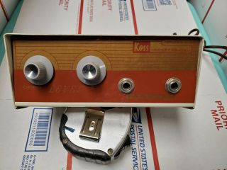 Vintage Koss A - 1220 Tube Stereo Headphone Amp/amplifier