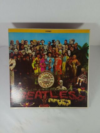 1967 The Beatles Sgt.  Peppers Lonely Hearts Club Band - Capitol Lp Record