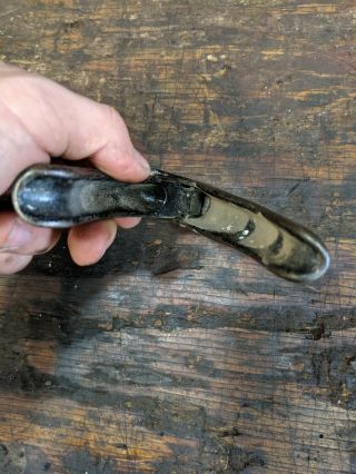 Vintage Miller Falls Adjustable Pistol Grip Saw Tooth Set Setter - Model No.  214 2