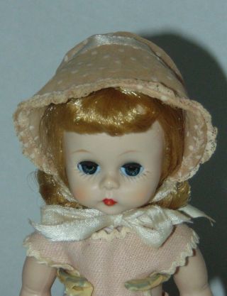 Vtg 50s Alexander - Kins Doll Madame Alexander Pink Sunsuit Slw