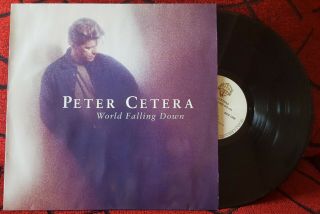 Peter Cetera World Falling Down & Scarce 1992 Germany Lp Chicago