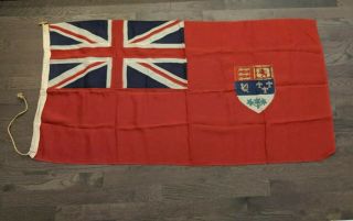 Ww2 Era Canadian Red Ensign Flag