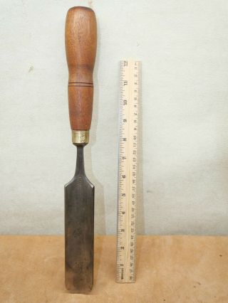 Old Wood Tools Vintage Buck Bros 1½ " No 6 Sweep Wood Carving Gouge Chisel