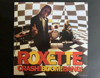Roxette - Crash Boom Bang 1994 Korea First Press Lp Sheet Sweden Pop