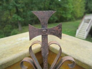 18th Century Spanish Colonial Grease Lamp Holder 1700 
