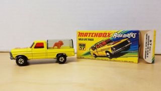 Matchbox Lesney Superfast Wild Life Truck Rolamatics No.  57 Mib
