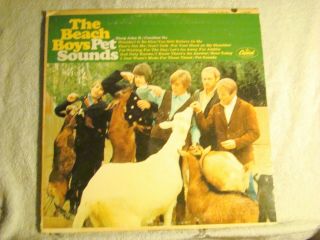 Lp - The Beach Boys - Pet Sounds - Rainbow Label - Mono - Surf Rock - Psych