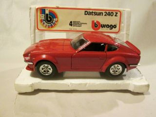 Bburago Datsun 240z Sports Car 0013 Italy (burago 1:24 Red)