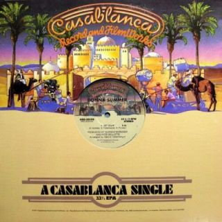 Donna Summer Hot Stuff/bad Girls 12 " Vinyl Giorgio Moroder Casablanca