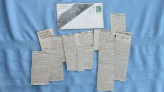 1911 Georgetown Colorado Mines & Commerce Cover - Period Mining Clippings - Silver