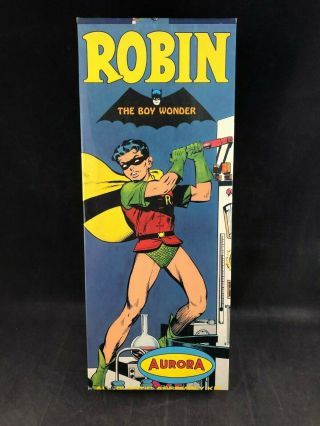 Vintage 1966 Aurora Robin The Boy Wonder Plastic Model Kit 488 - 98