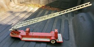 Vintage 1960s Tonka Tfd Aerial Ladder Fire Truck,  Parts