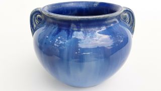 Stunning Vintage Fulper Pottery 4007 Vase/urn Blue Flambe Glaze 1920 