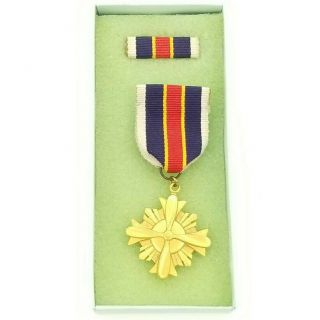 Ww2 Made Philippines Distinguished Aviation Cross Medal El Oro