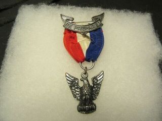 Eagle Scout Medal Stange 1,  No Bsa,  Flat Back Th2