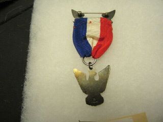 Eagle Scout Medal Stange 1,  No BSA,  Flat Back TH2 2