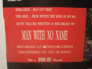 MAN WITH NO NAME Way Out West c/w From within the Mind UK Post 3